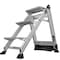 Little Giant Ladders Little Giant Jumbo 3.5 ft. H Aluminum Step Ladder Type IAA 375 lb. capacity 11903-002 - alternate 4
